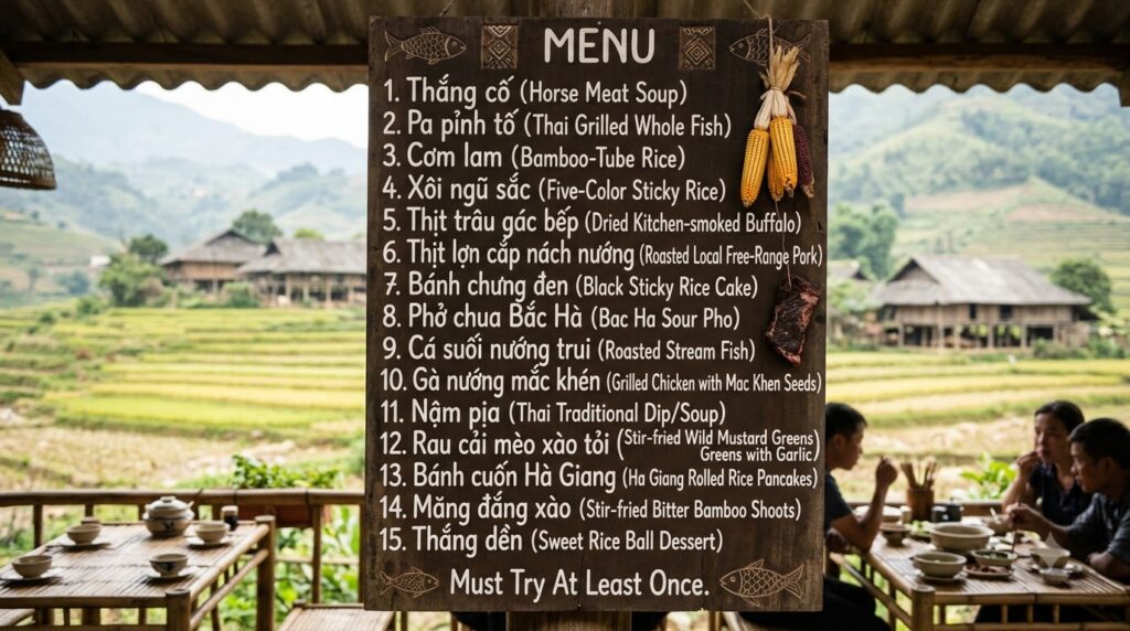 món ăn dân tộc Tây Bắc - tổng quan và chuẩn bị