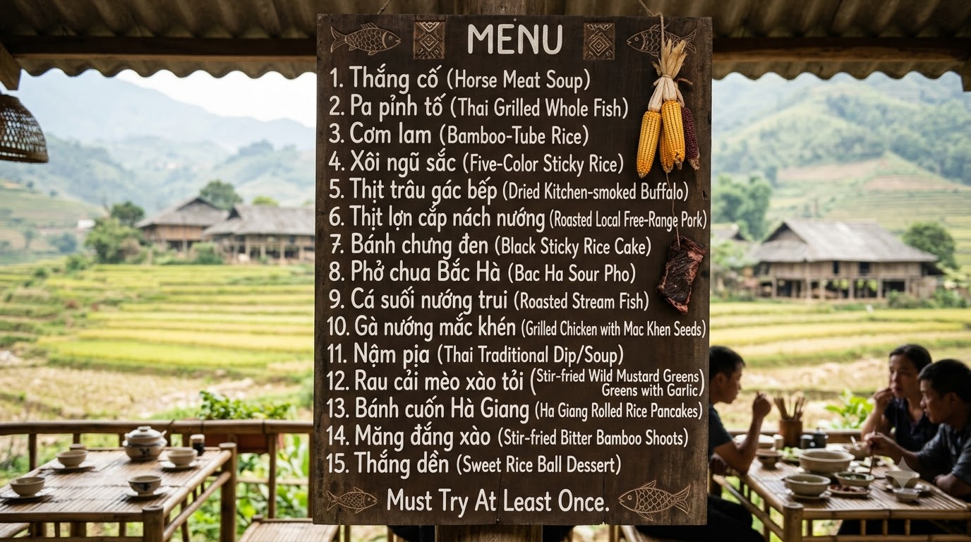 món ăn dân tộc Tây Bắc - tổng quan và chuẩn bị