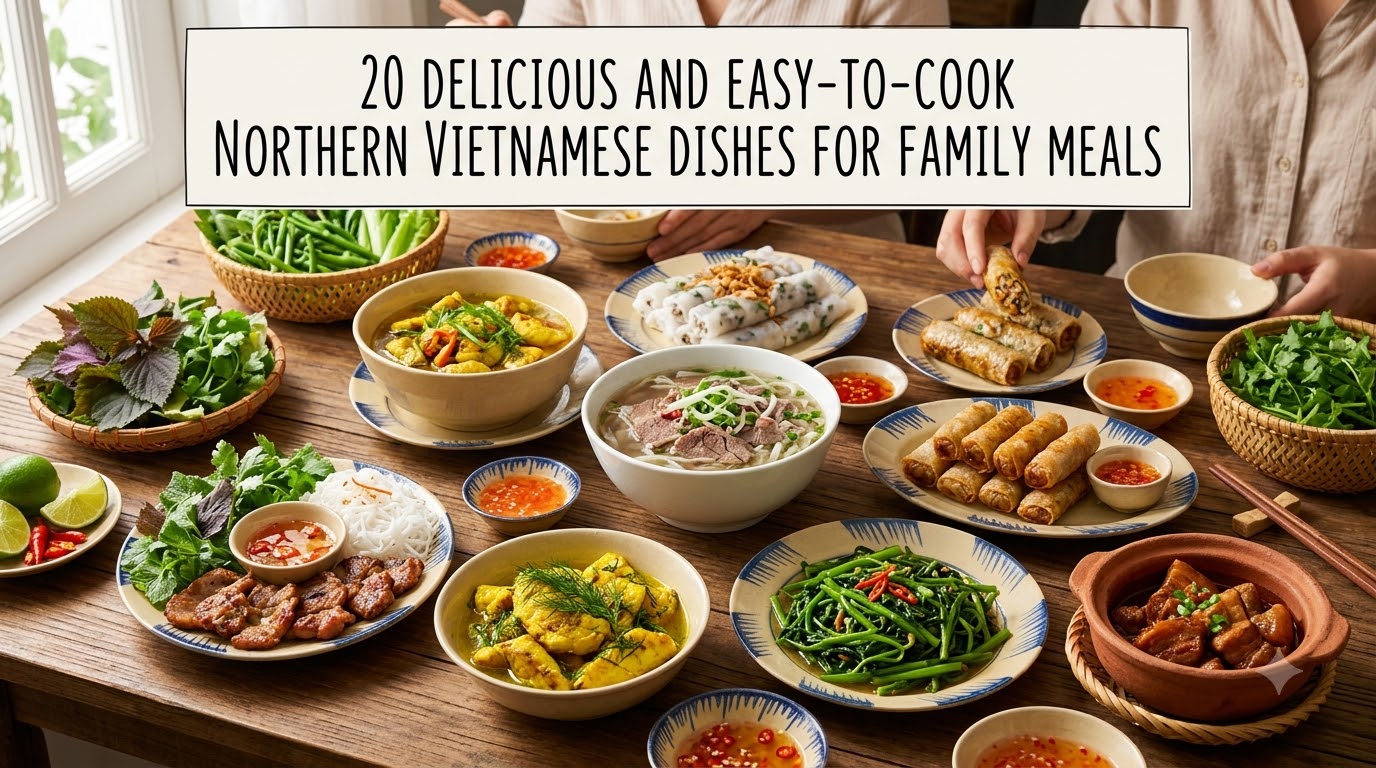 món ngon miền Bắc - tổng quan và chuẩn bị món ngon miền Bắc - tổng quan và chuẩn bị