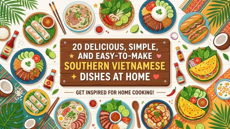 món ngon miền Nam - các bước thực hiện chi tiết