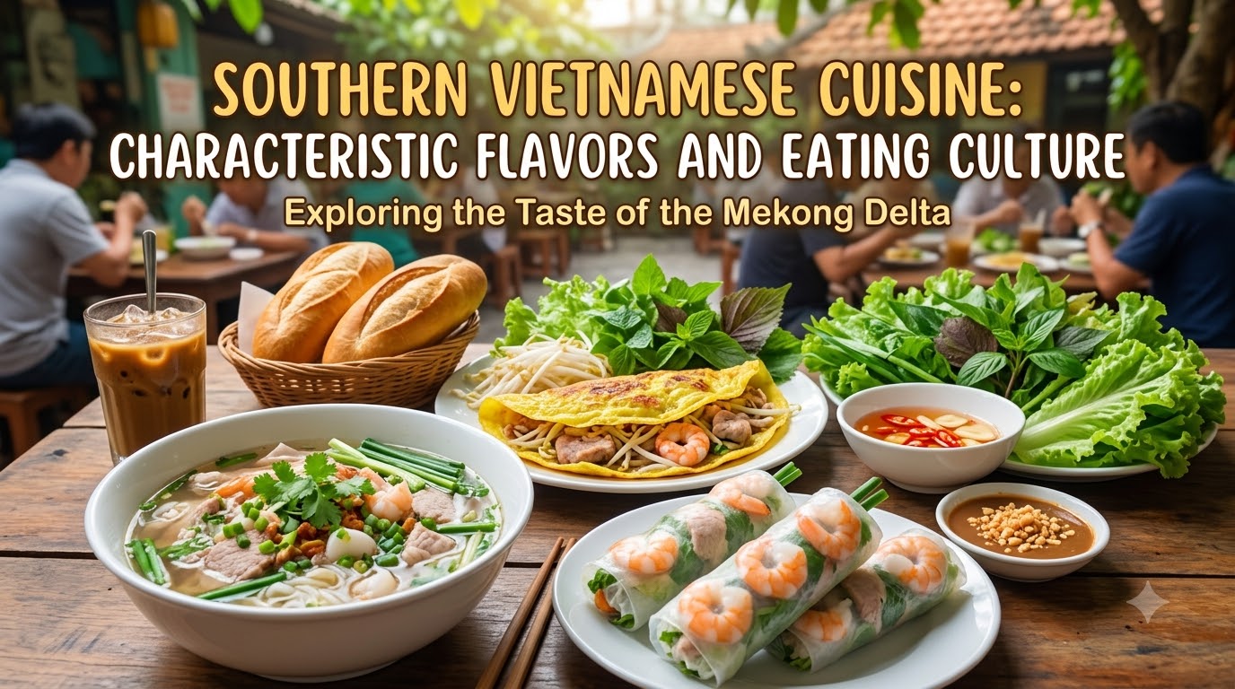 ẩm thực miền Nam - các bước thực hiện chi tiết