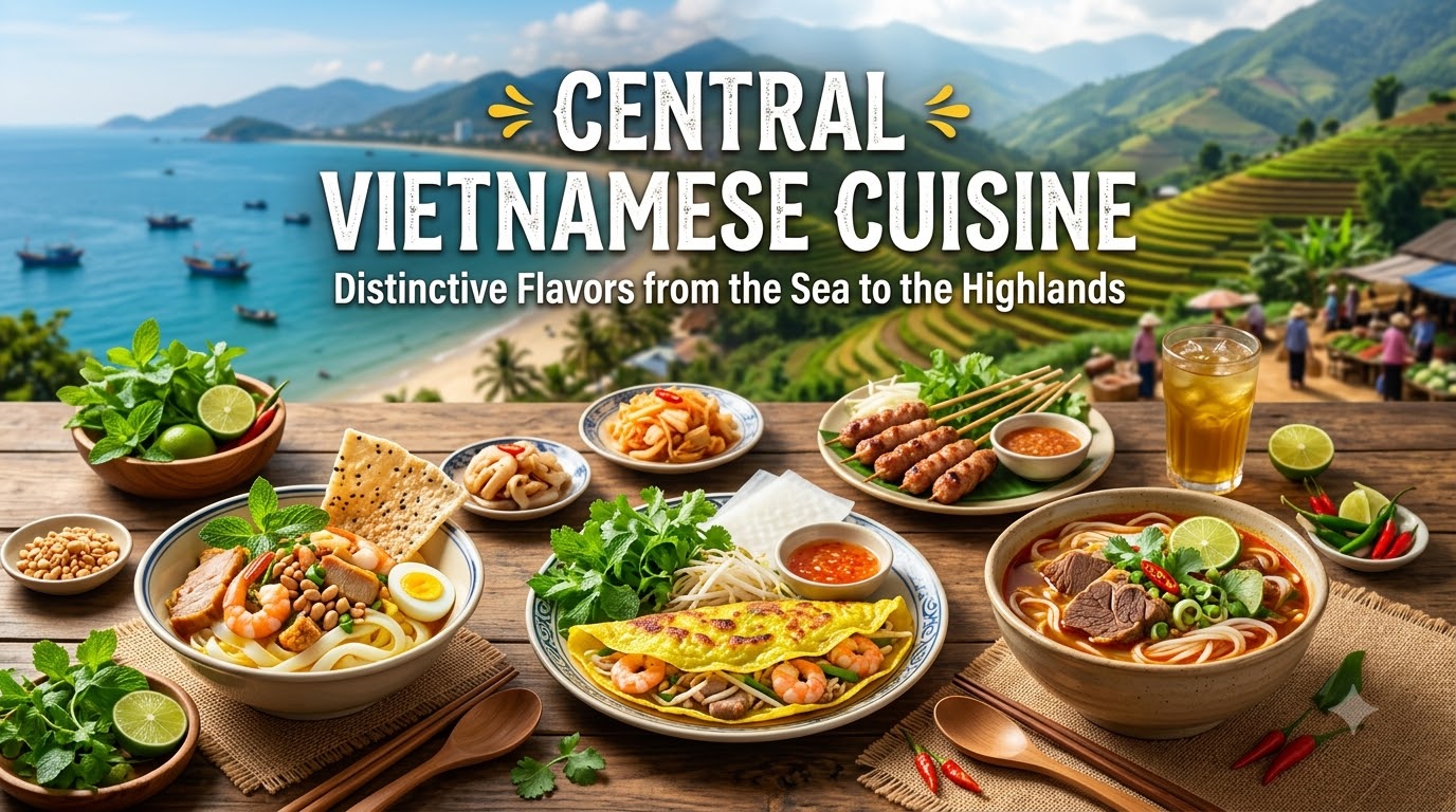 ẩm thực miền Trung - các bước thực hiện chi tiết