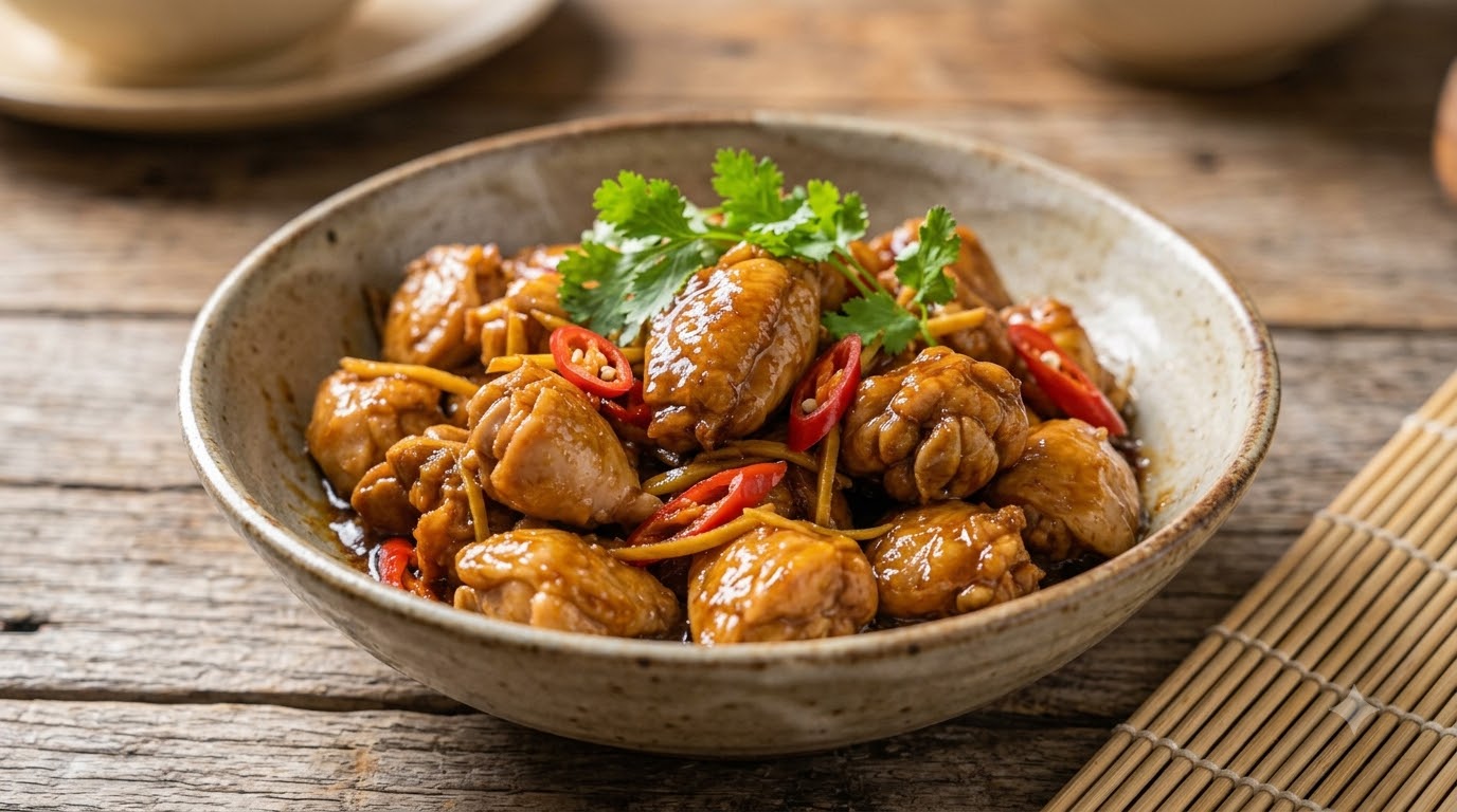 gà rang gừng - tổng quan và chuẩn bị