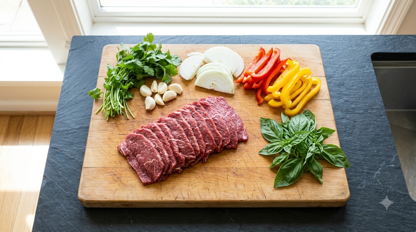 bò xào - các bước thực hiện chi tiết