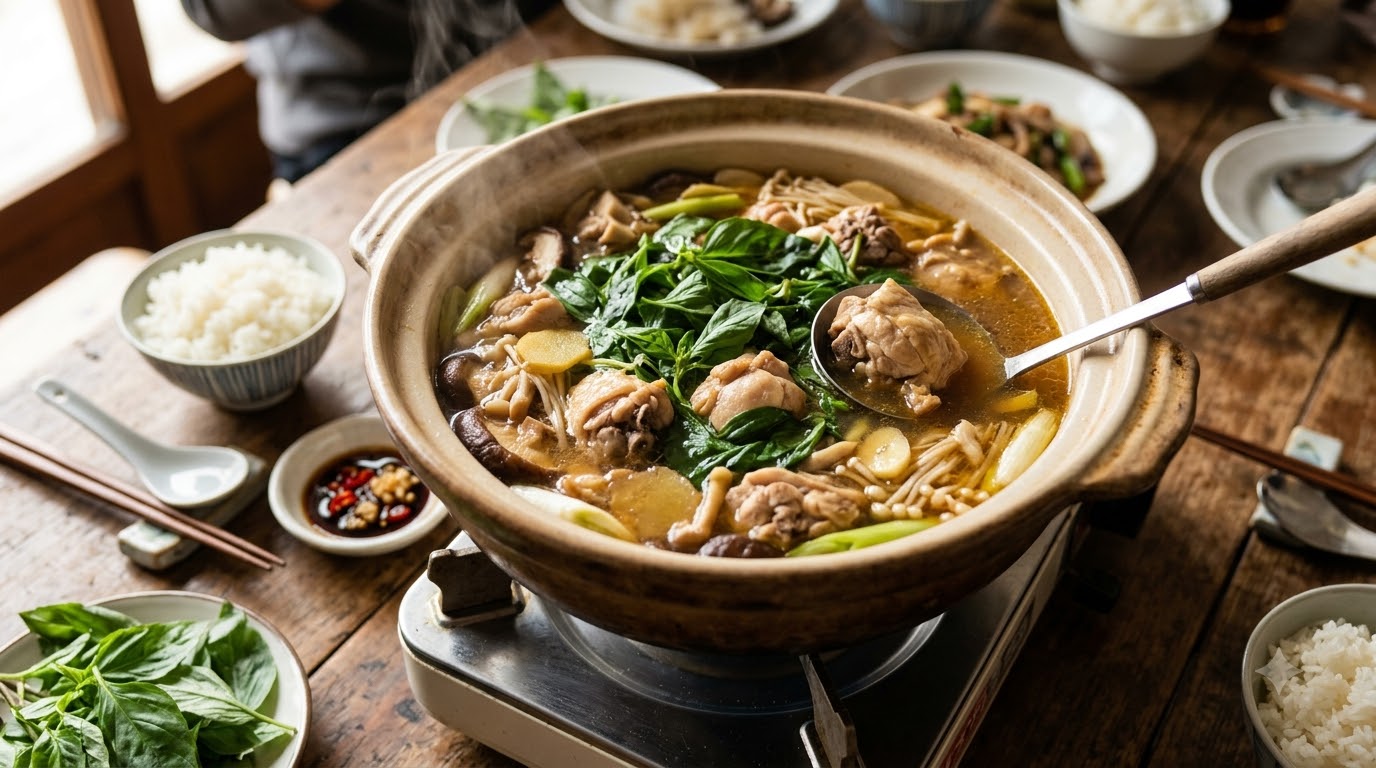 cách nấu lẩu gà lá é - tổng quan và chuẩn bị