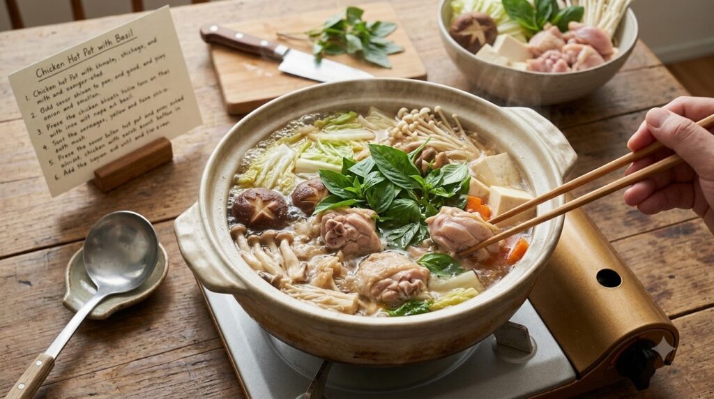 cách nấu lẩu gà lá é - các bước thực hiện chi tiết