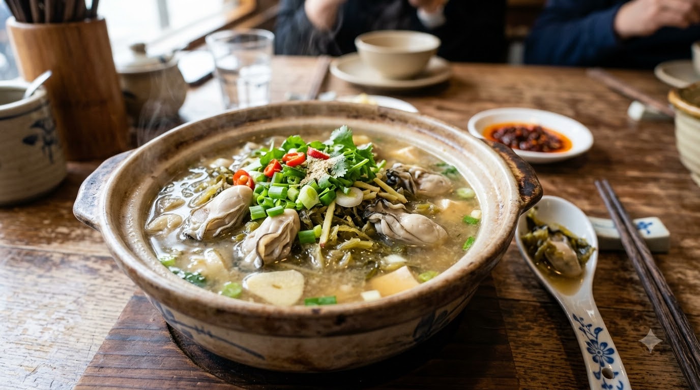 canh hàu nấu chua - tổng quan và chuẩn bị canh hàu nấu chua - tổng quan và chuẩn bị