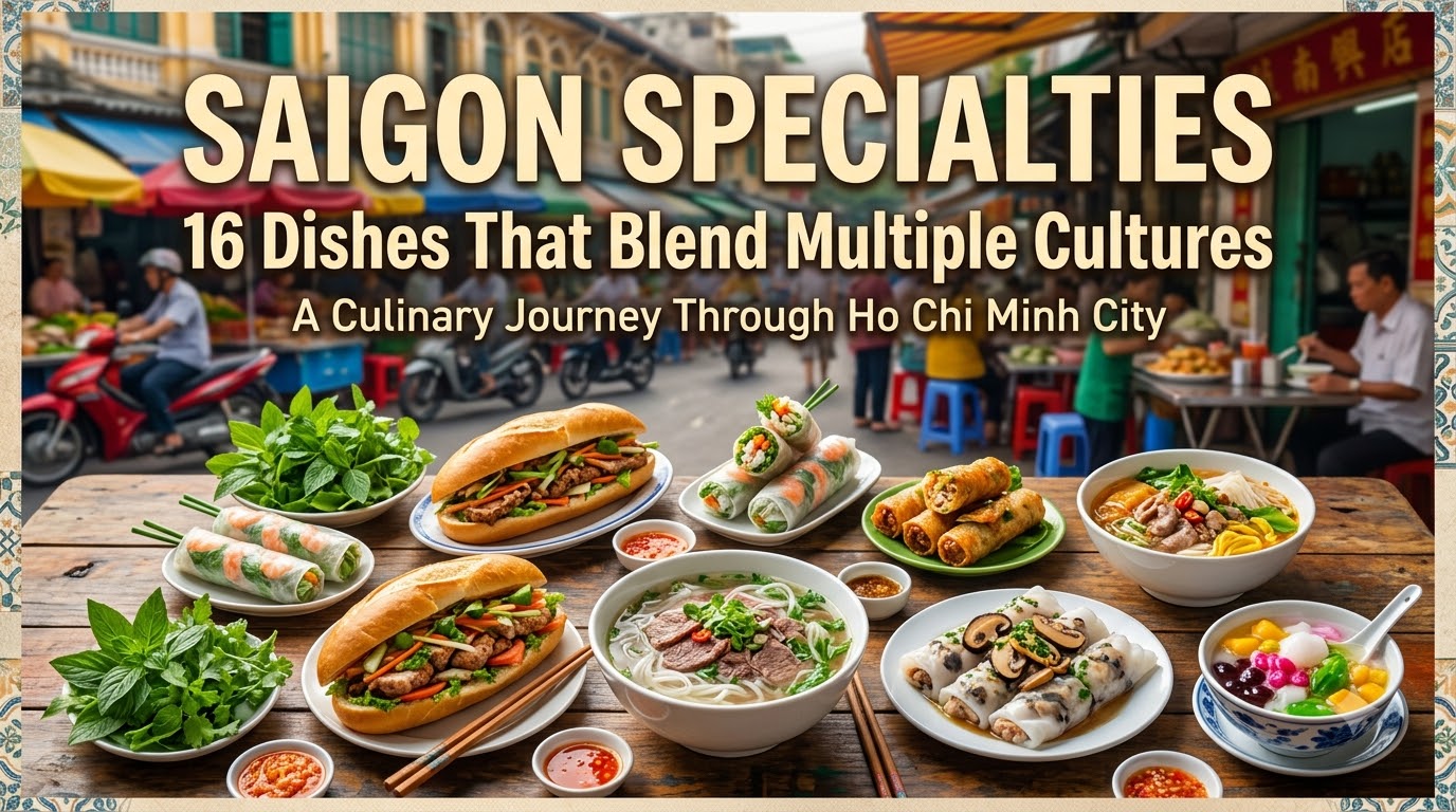 đặc sản Sài Gòn - tổng quan và chuẩn bị đặc sản Sài Gòn - tổng quan và chuẩn bị