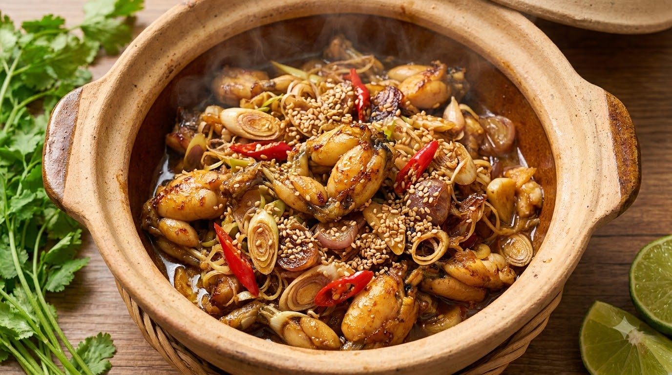 ếch xào sả ớt - tổng quan và chuẩn bị
