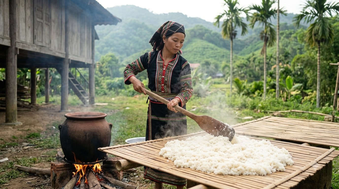rượu cần Tây Nguyên - tổng quan và chuẩn bị