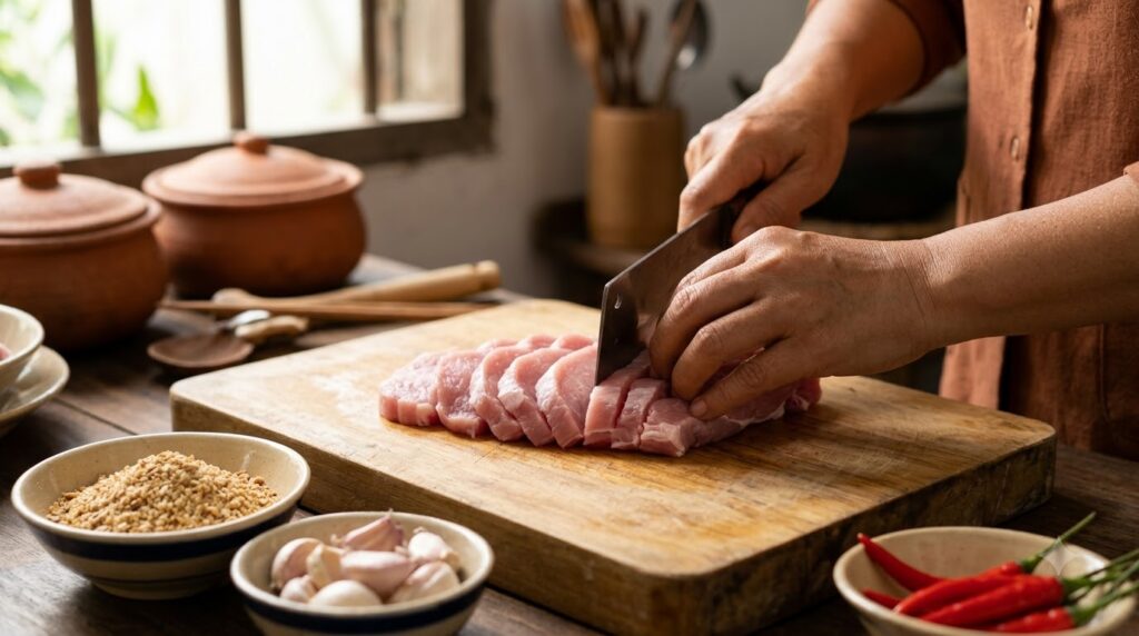 Thịt chua Phú Thọ nguồn gốc độc đáo và cách thưởng thức chuẩn vị 1 thit chua - hướng dẫn