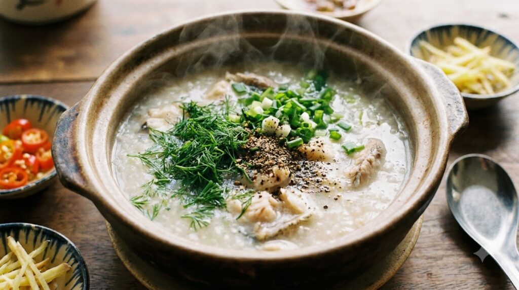Thưởng Thức Tô Cháo Cá Nóng Hổi, Thịt Ngọt Thanh Tự Nhiên Tuyệt Đối Không Tanh 1 cháo cá - tổng quan và chuẩn bị