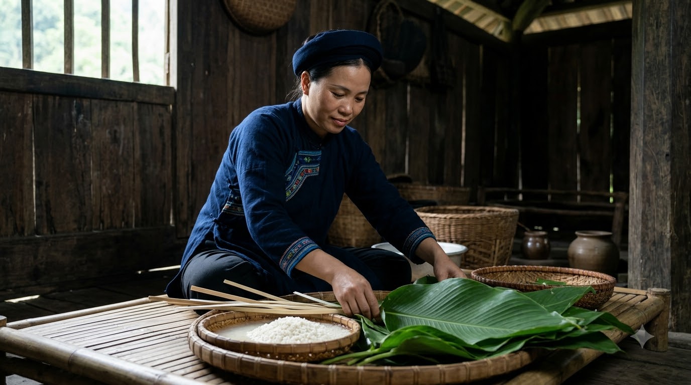 Cách thưởng thức và bảo quản bánh coóc mò đúng điệu vùng cao Cách thưởng thức và bảo quản bánh coóc mò đúng điệu vùng cao