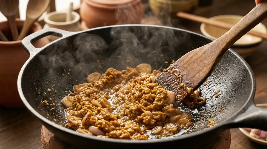 Tô bánh đa cua Hải Phòng đầy đặn topping sườn chả lá lốt và rau muống